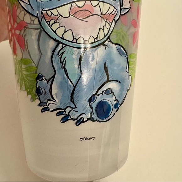 NWT. Disney 4 piece stitch plastic drinking cups featuring Aloha Stitch - Picture 7 of 8